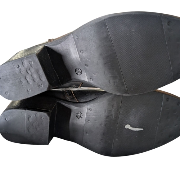 Miz Mooz Dark Brown Heeled Boots - Picture 9 of 11